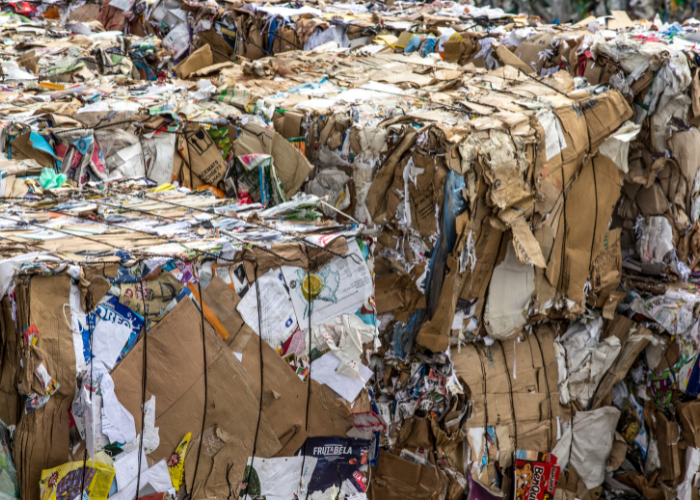 Τιμή ανακύκλωσης χαρτιού: Με τη τη πρέσα συμπίεσης χαρτοκιβωτίων αυξάνεται το κέρδος